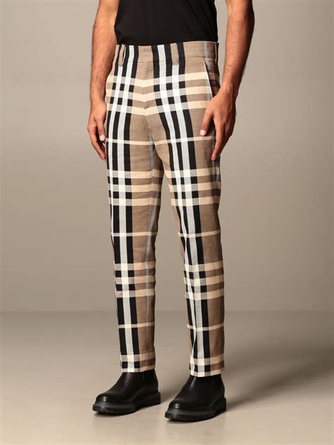 burberry herren hose|burberry men's pants.